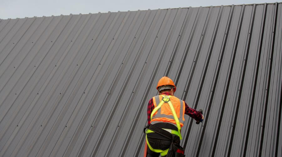 Professional metal roof installation services in Sodus, MI